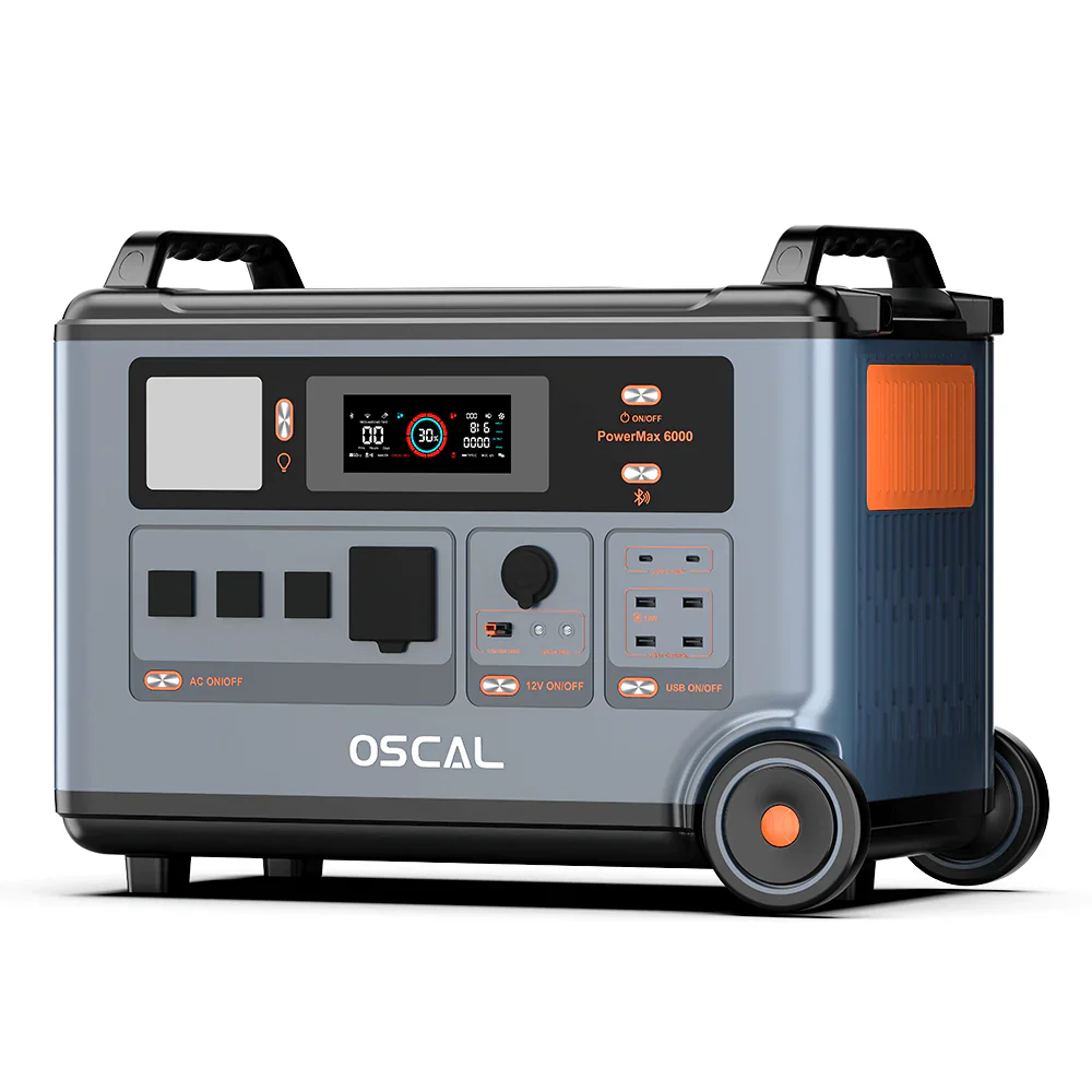 OSCAL Powermax 6000 with BP3600 expansion battery