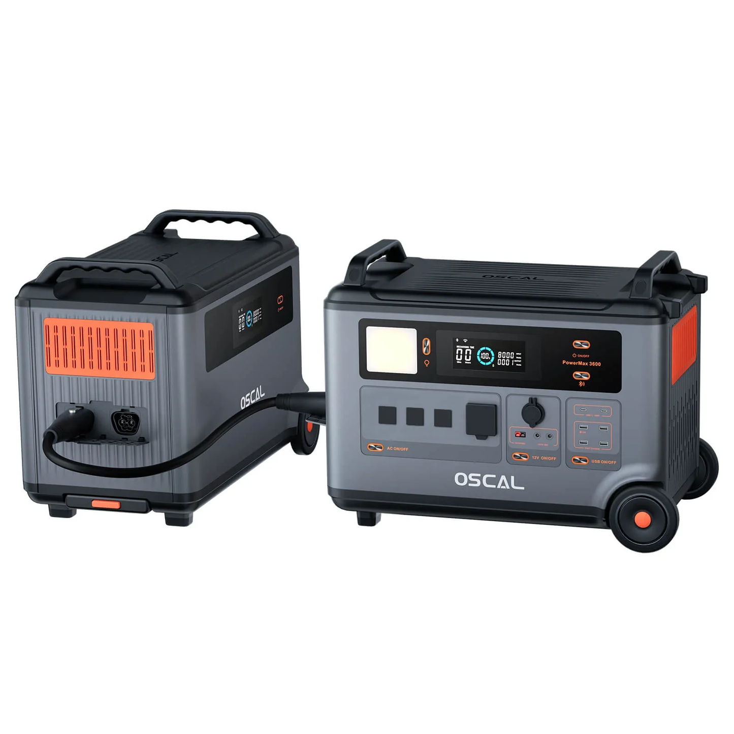OSCAL Powermax3600 with 400W Solar Panel