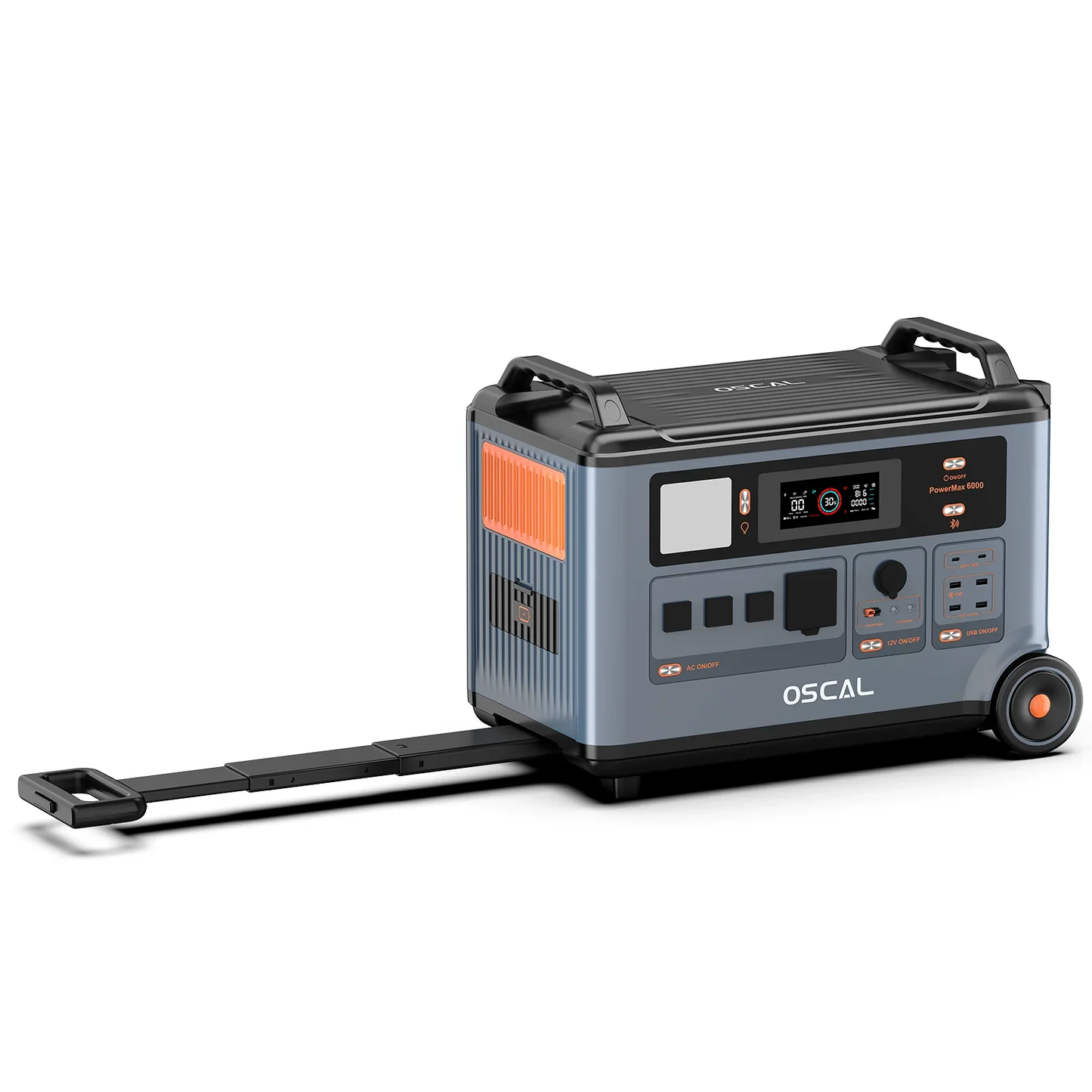 OSCAL PowerMax 6000 Solar Generator with 2x200W Solar Panel